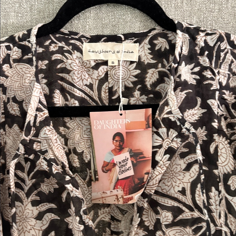 NWT - precious boho Daughters of India Dress - flatters every shape! - Picture 2 of 6